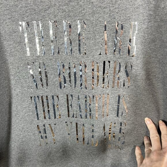 All Saints Freedom Iona Crewneck Sweatshirt Women's Size 8 Designer‎ Cozy - Picture 5 of 7